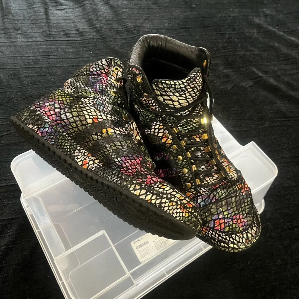 adidas Multicolor High-Top Sneakers - Picture 5 of 5